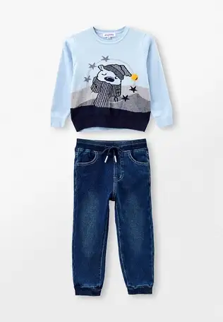 Джемпер и джинсы playtoday, фотография 1