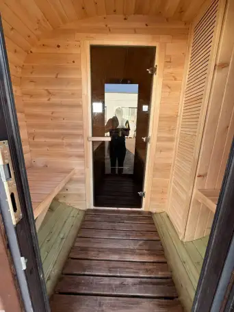 Продам новую квадро-баню из кедра. Казахстан, г. Костанай, фотография 4