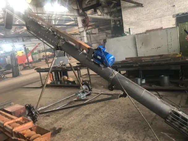 Шнековые транспортеры горизонтальные, вертикальные, фотография 6