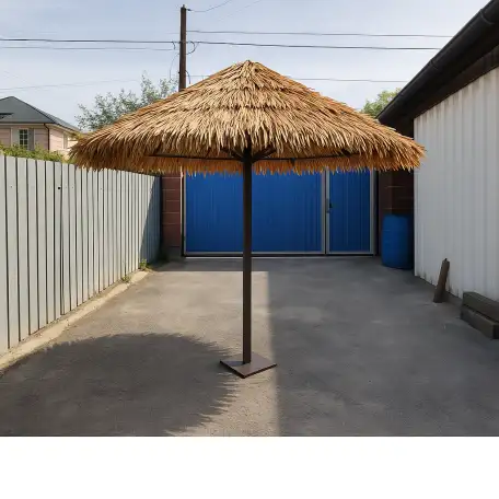 Биседки тапчаны пляжные зонты в стиле бунгало,тропикал лофт, фотография 3