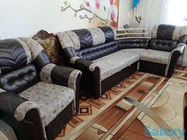 продаю мягкий уголок+ кресло, фотография 1