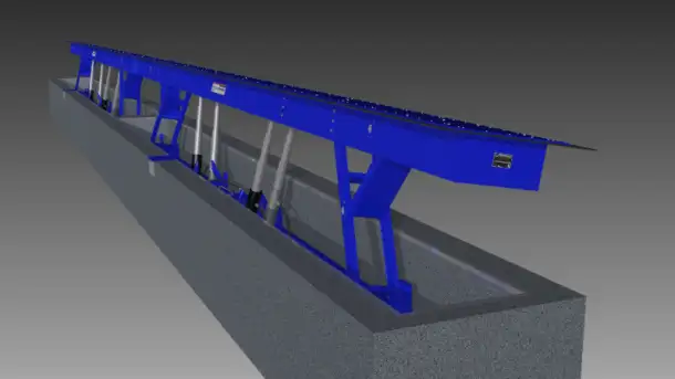 Автомобилеразгрузчик боковой одноколейный АР, фотография 1