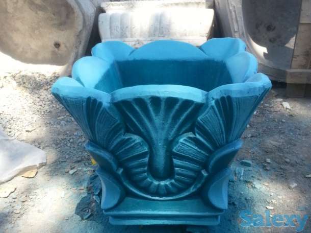 вазоны уличные бетонные, фотография 10