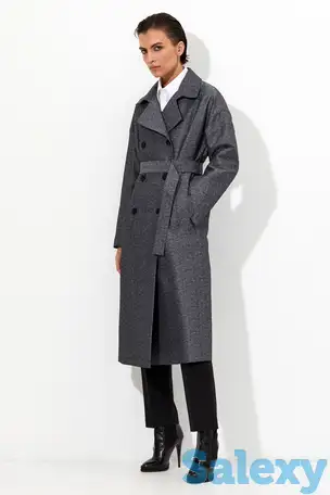 Плащ в сером цвете vassa&co, фотография 1