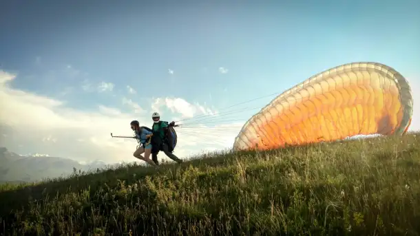 Полеты на аэростате, самолете, параплане, фотография 5