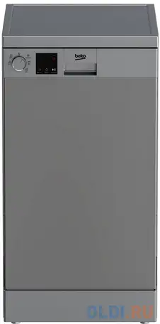 Посудомоечная машина beko dvs050r02s серебристый, фотография 1