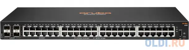 Коммутатор hpe aruba 6100 jl676a 48g 4sfp+ управляемый, фотография 1