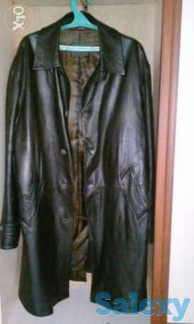 Плащ мужской кожаный, фотография 1