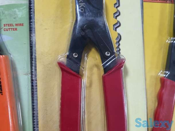 Кусачки и стриппер для зачистки кабеля проводов Тайвань, фотография 3