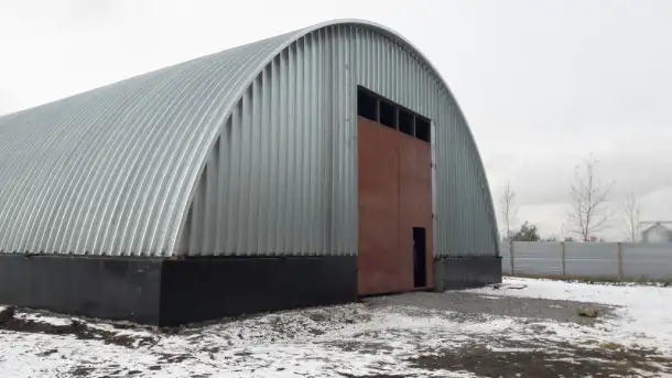 Строительство АНГАРОВ, фотография 2