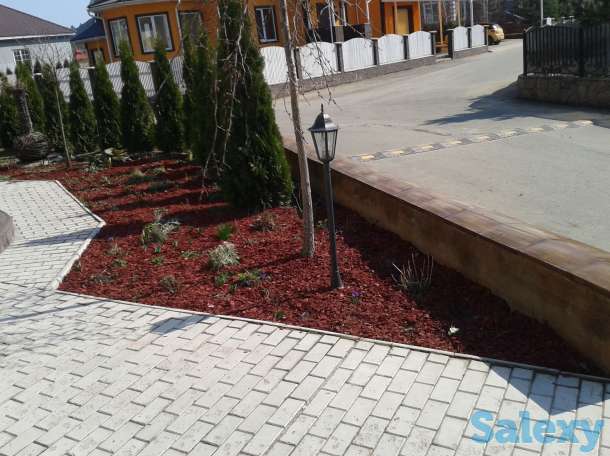 Мульча кора сосновая большая упаковка 60 литров, фотография 3