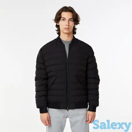 Мужская стёганная куртка lacoste на молнии, фотография 1