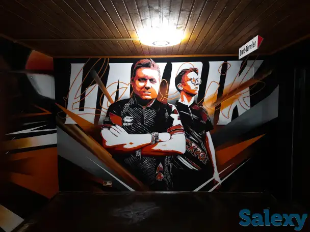 Художественная роспись стен / Граффити / Стритарт, фотография 1