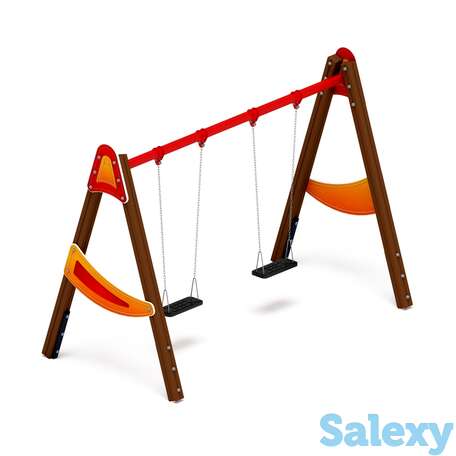 Качели уличные д2 ио 12.д.03.03.01-п, фотография 1