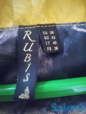 Продам кожаную куртку новая 32000тысячи, фотография 2