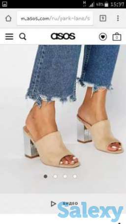 Продам сабо на каблуке Park Lane (Asos), фотография 1