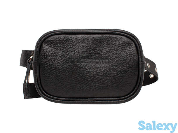 Женская сумка на пояс alma black, фотография 1