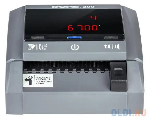 Детектор банкнот dors 200 frz-041626 автоматический рубли акб, фотография 1