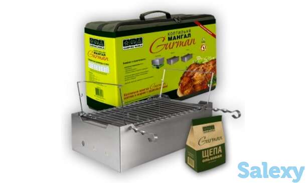 Коптильня-мангал camping world gurman, фотография 1