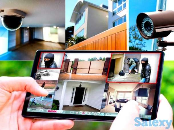 Монтаж систем видеонаблюдения, фотография 1