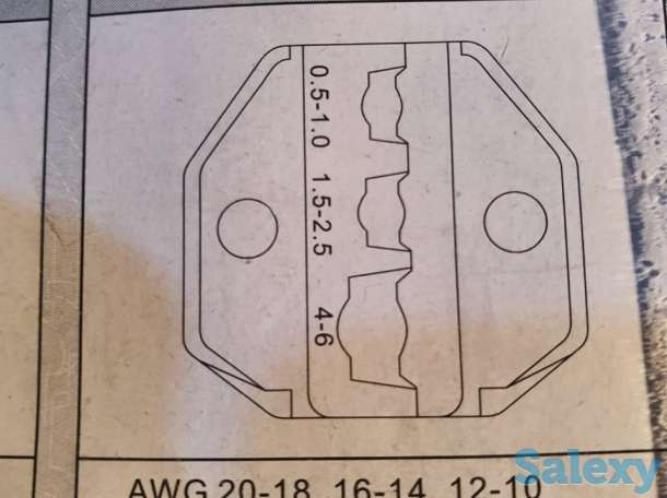 Обжимной инструмент обжиматель кримпер обжимник для клемм, фотография 6