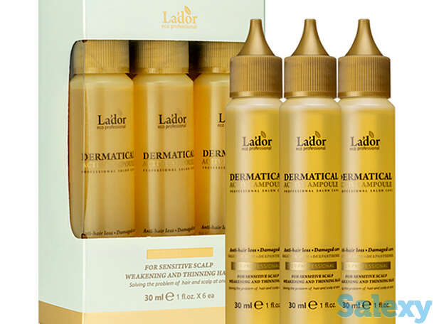 Филлер для кожи головы la’dor dermatical active ampoule (6х30 мл), фотография 1