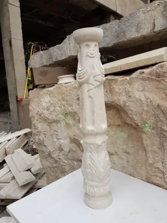 Изготавливаем детали любые  из камня. Каменная резьба по мрамору, граниту, травертину. 20 лет опыта, фотография 4