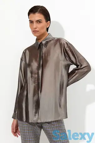 Блузка в сером оттенке vassa&co, фотография 1
