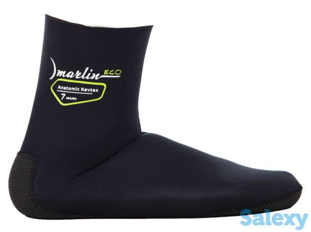 Носки marlin anatomic kevtex eco , черн., 9mm, фотография 7