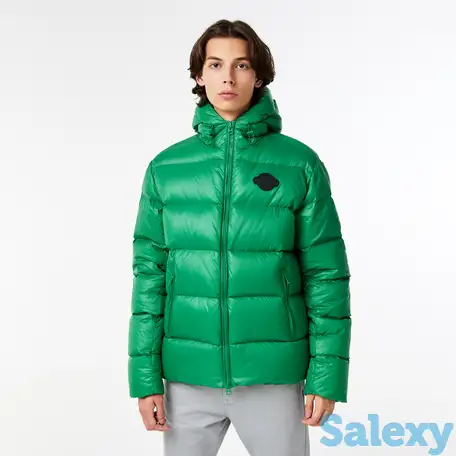 Мужская короткая куртка-пуховик lacoste, фотография 1