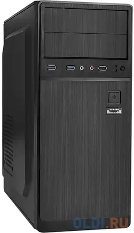 Корпус atx exegate ex287143rus 450 вт чёрный, фотография 1