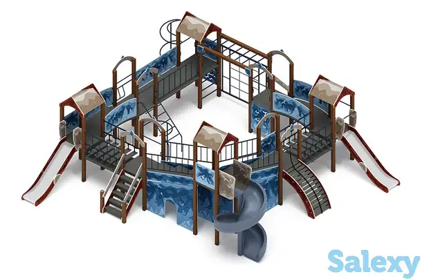 Остров детства (алтай) - дик 2.01.8.02-14 - игровой комплекс h=1200 h=2000, фотография 1