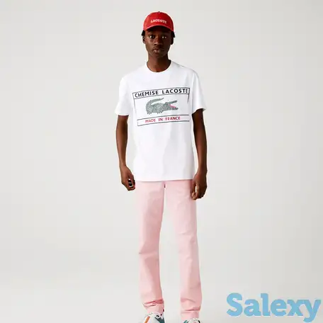 Мужская футболка из органического хлопка с принтом made in france, фотография 1