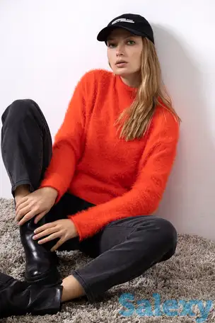 Джинсы прямые с высокой посадкой vassa&co, фотография 1