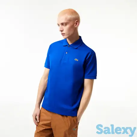 Мужское поло lacoste l1212 classic fit, фотография 1