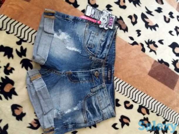 Шорты джинсовые для девочки, фотография 1