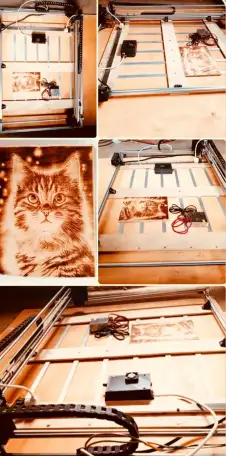 ЧПУ станок выжигатель, фотография 1