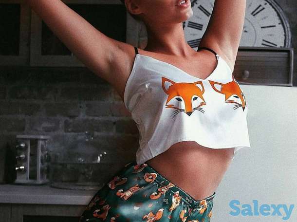 Женская пижама с принтом, фотография 2