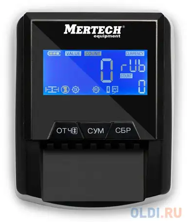 Детектор банкнот mertech d-20a flash pro 5048 автоматический рубли акб, фотография 1