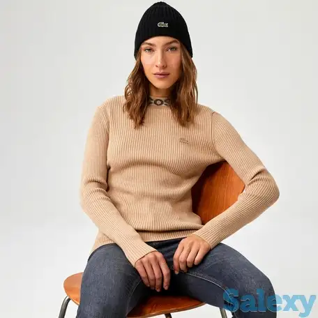 Женский свитер lacoste slim fit, фотография 1