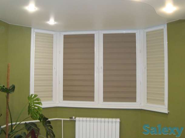 Жалюзи Ролл шторы Зебра День-Ночь, фотография 5