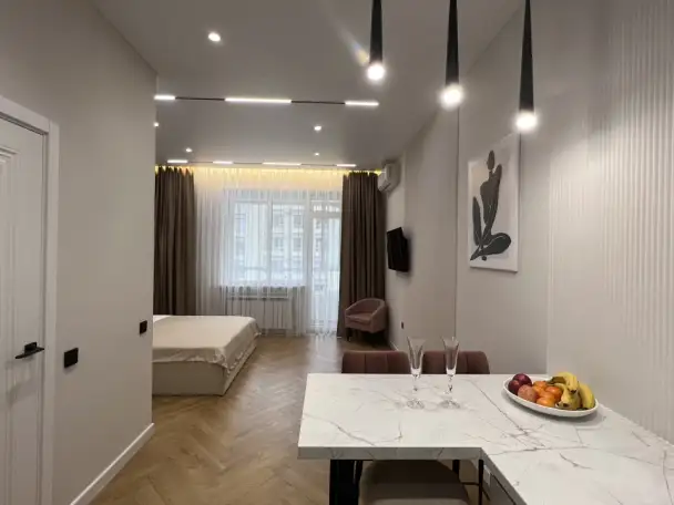 Роскошные новые апартаменты в самом центре Алматы, пр-т. Сейфуллина 416 корпус 3, фотография 6