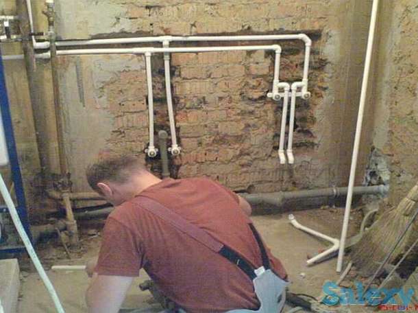 Разводка труб водоснабжения, фотография 1