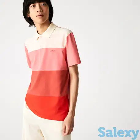 Мужское поло lacoste regular fit, фотография 1