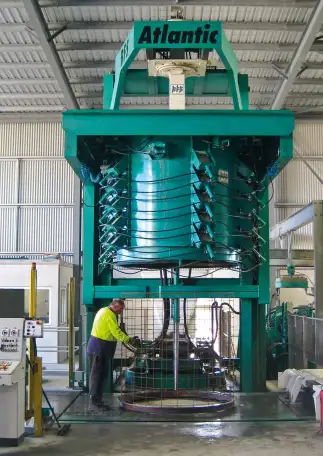 Оборудование для производства бетонных труб. ATLANTIC BFS, фотография 2