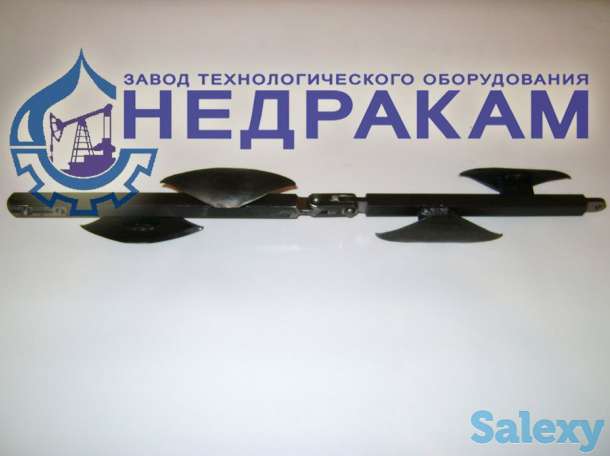 Скребок динамический СД -АСПО СФ-42 СФ-45 для депарафинизации скребкования внутренней поверхности НКТ, фотография 1