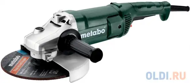 Углошлифовальная машина metabo w 2200-230 230 мм 2200 вт 606435010, фотография 1
