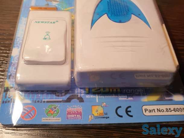 Электрический беспроводной звонок, фотография 5