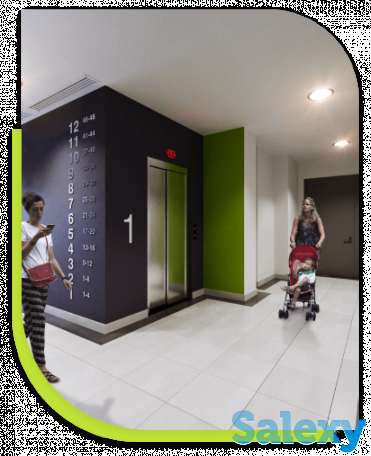 Продается 1 комнатная квартира 43м.кв., кухня 15 м.кв. с выходом на балкон, фотография 3