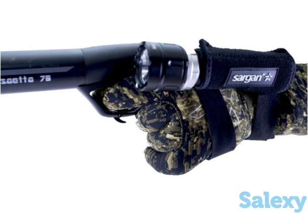 Держатель фонаря sargan спрут 2.0 на запястье и ладонь, фотография 1